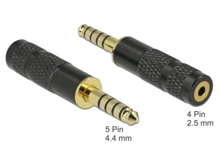 Delock_Adapter_Klinkenstecker_4_4_mm_5_Pin_zu_Klinkenbuchse_2_5_mm_4_Pin__1_f1d70211