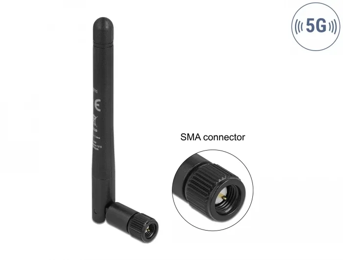 Delock_5G_3_3_-_5_0_GHz_Antenne_SMA_Stecker_-1_0_-_4_5_dBi_10_9_cm_omnidirektional_mit_Kippgelenk_und_flexiblem_Material_schwarz__1_af0b4e8f