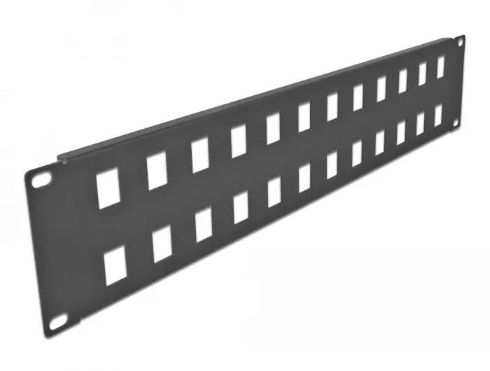 Delock_19____Keystone_Patchpanel_24_Port_2_HE_schwarz__1_63d15d89