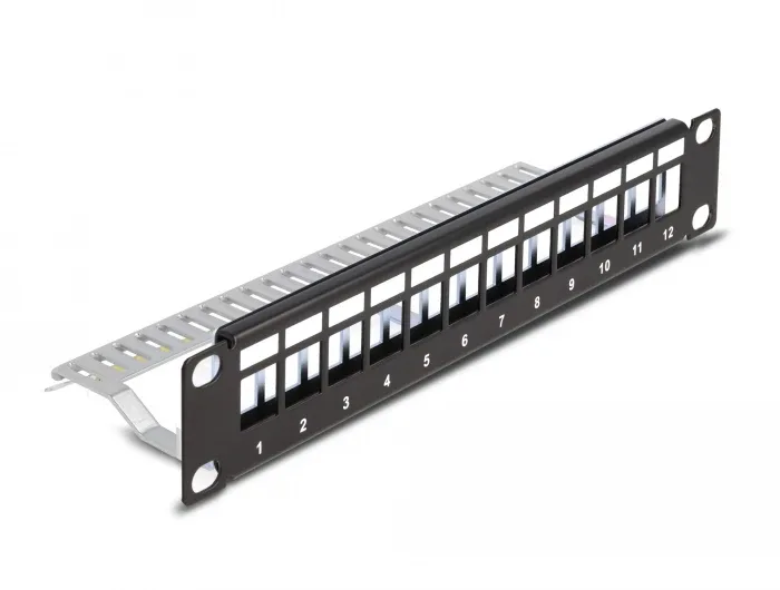 Delock_10____Keystone_Patchpanel_12_Port_mit_Entlastungsschiene_1_HE_schwarz__1_ac187f76